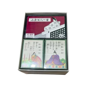 Bộ Ogura Hyakunin Isshu Karuta Kèm Cassette C50 – Tuyển Chọn Chuẩn Thi Đấu – Hàng Sưu Tầm Vintage Nhật