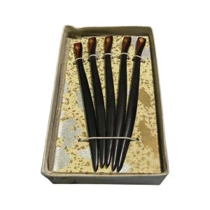 Bộ Dao Sơn Mài Vintage Nhật Bản – Marusan Shikki – Fullbox Nguyên Bản